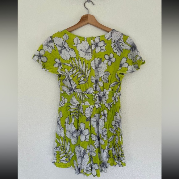 Derek Heart Hawaiian Aloha Romper - Picture 2 of 7